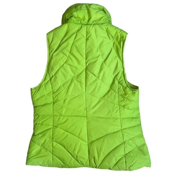 Kenneth Cole Reaction Lime Green Sleeveless
Puffer Vest Size Small 🔥 - Picture 4 of 5